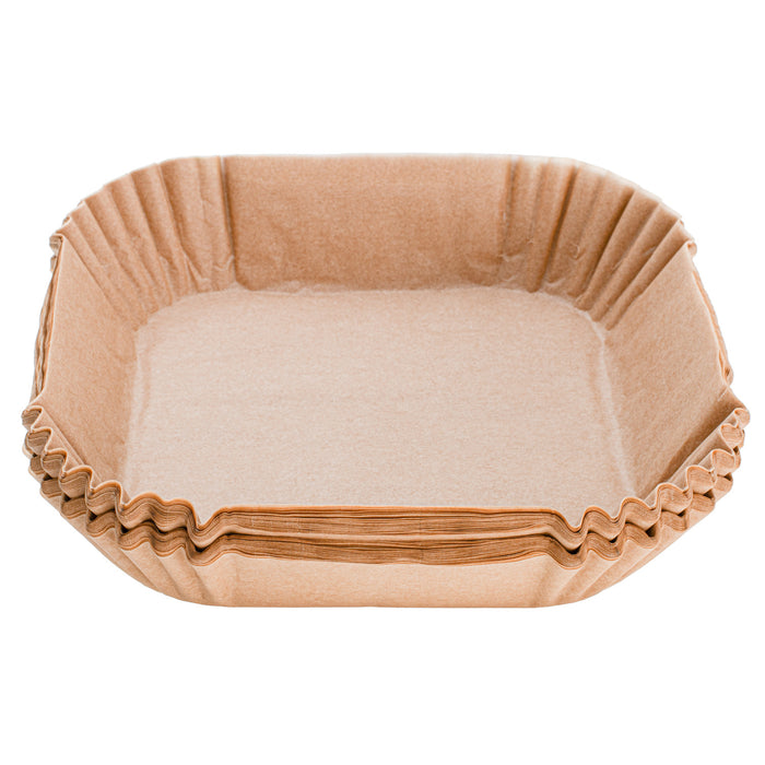 Paper inserts for deep fryers, air fryers, Adler, 16 cm, up to 240°C, biodegradable, 200 pieces, AD 6731