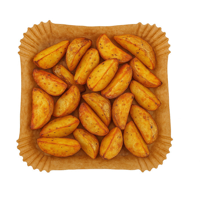 Paper inserts for deep fryers, air fryers, Adler, 16 cm, up to 240°C, biodegradable, 200 pieces, AD 6731