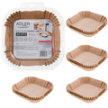 Paper inserts for deep fryers, air fryers, Adler, 16 cm, up to 240°C, biodegradable, 500 pieces, AD 6731