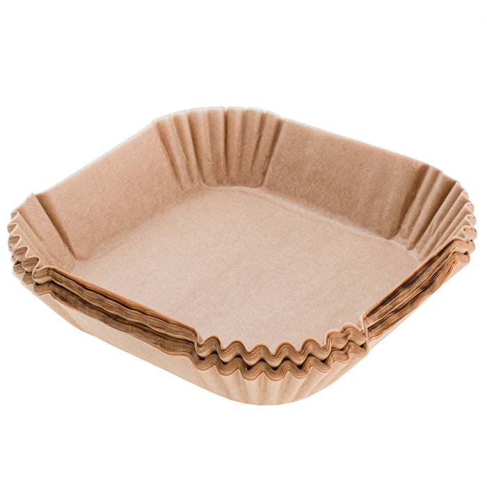 Paper inserts for deep fryers, air fryers, Adler, 16 cm, up to 240°C, biodegradable, 500 pieces, AD 6731
