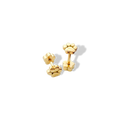 Paw Prints Tiny Stud Earrings