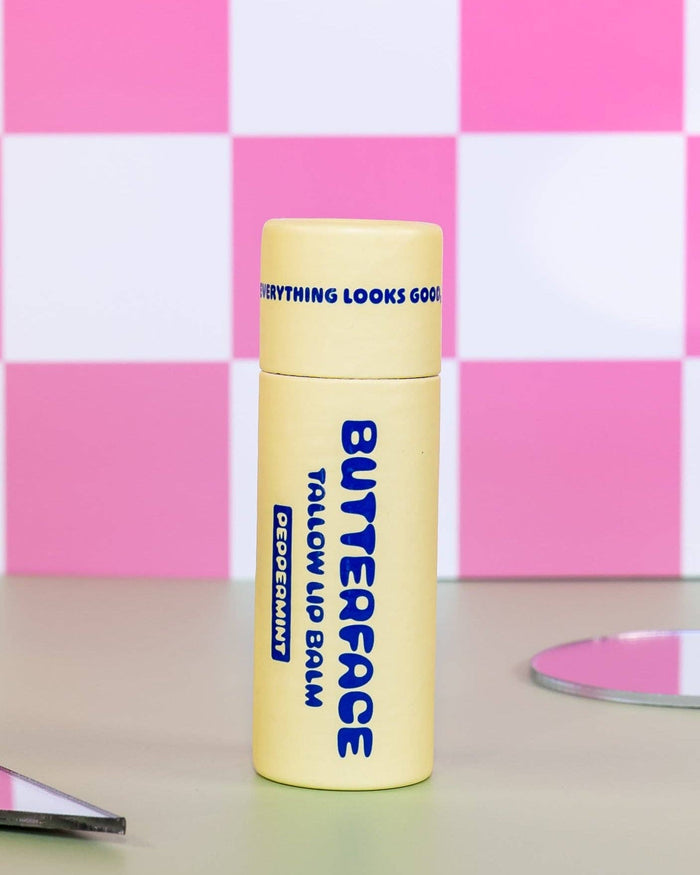 Peppermint Tallow Butter Lip Balm