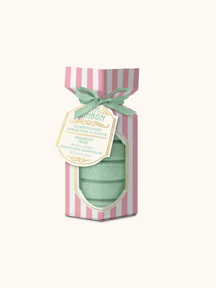 Petit Bon Bon Sweetheart Pink Shower Steamers