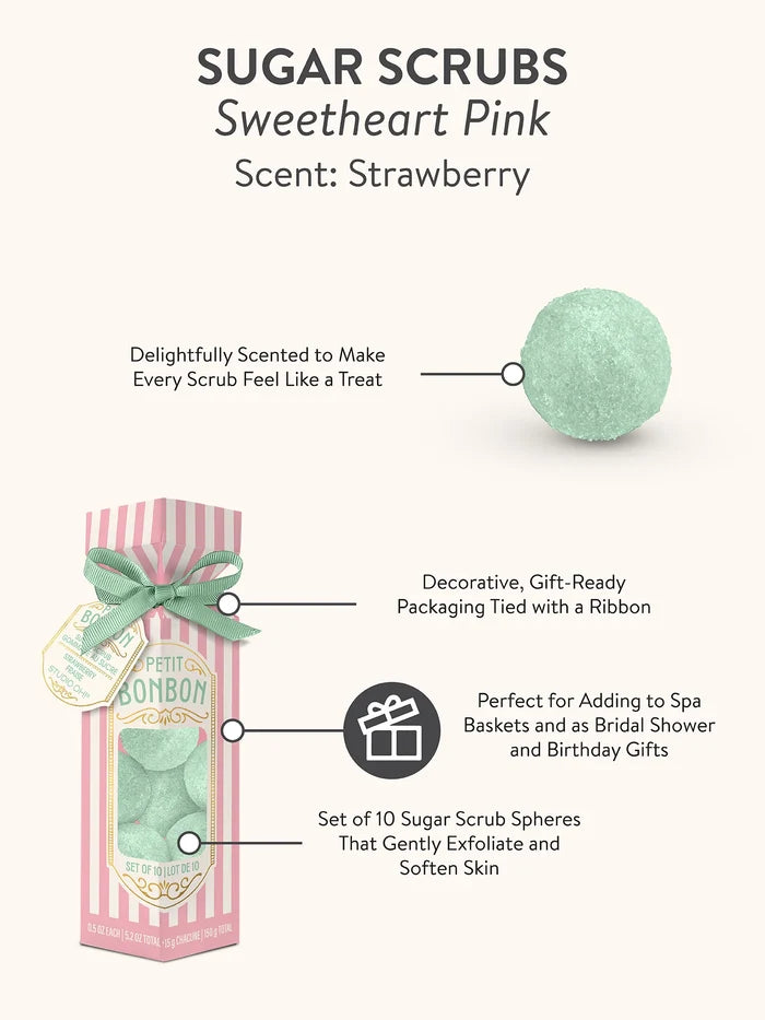 Petit Bon Bon Sweetheart Pink Sugar Scrub