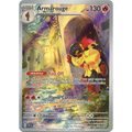 Pokémon trading card featuring Armarouge with detailed artwork and text.