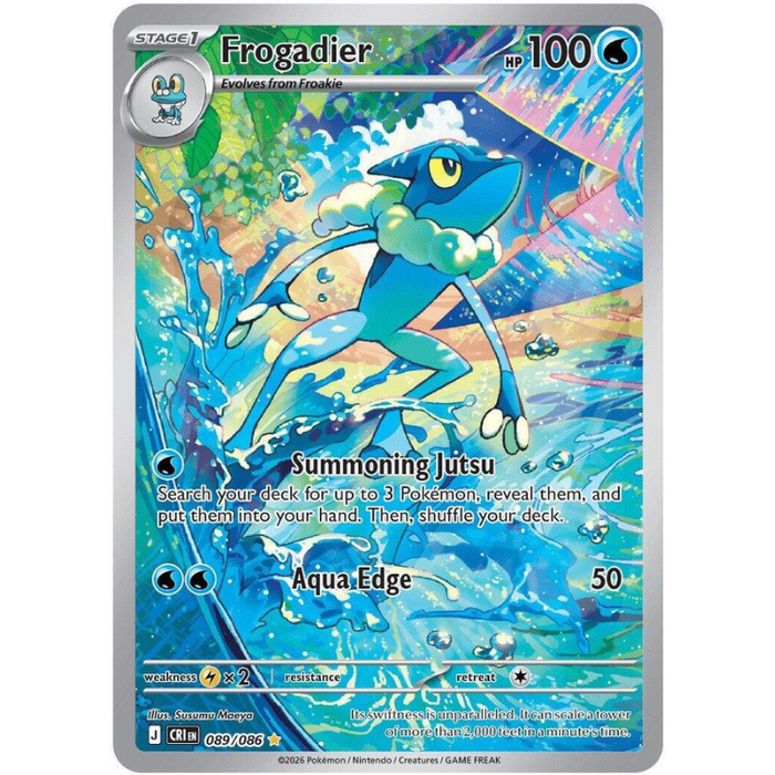 Pokémon Frogadier - Chaos Rising #089/086