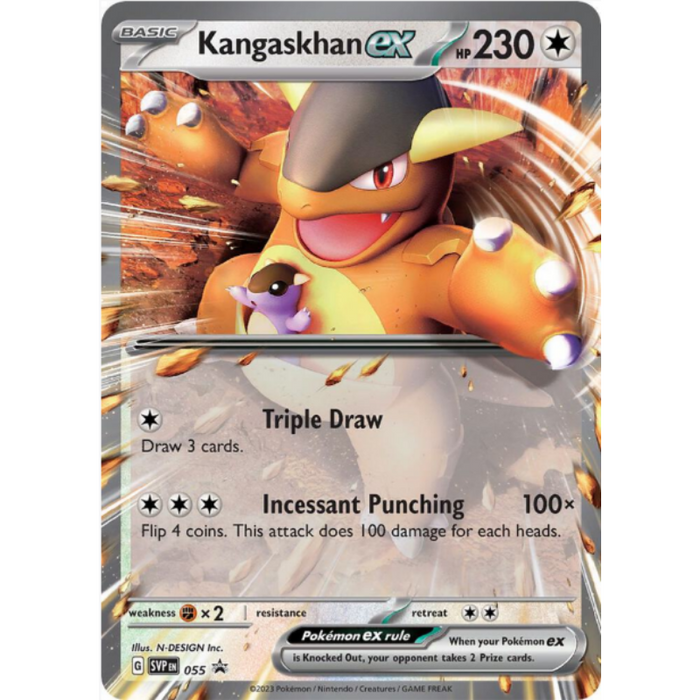 Kangaskhan ex - Scarlet & Violet Promo Cards #055