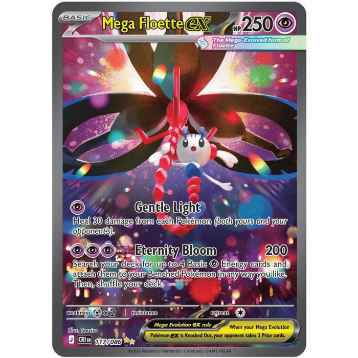 Pokémon Mega Floette ex - Chaos Rising #117/086