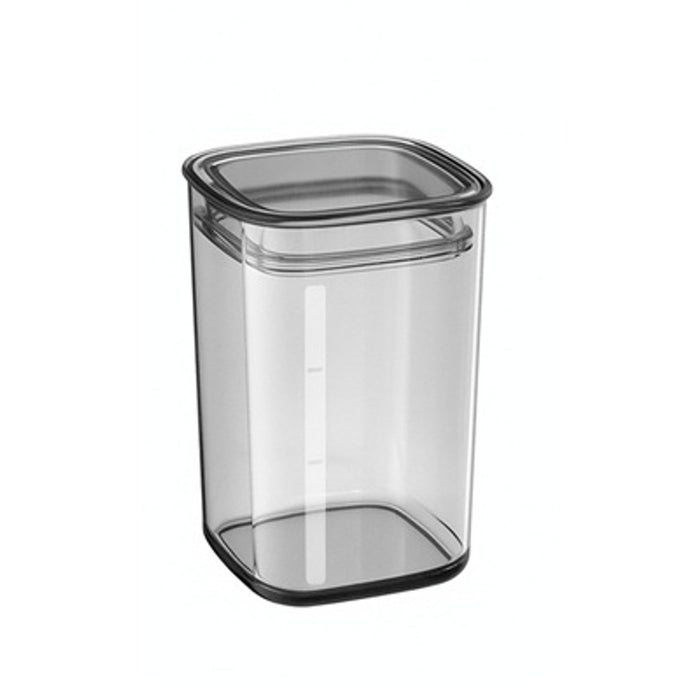 Practic kitchen container, for loose products, capacity 0.9L, lid with seal