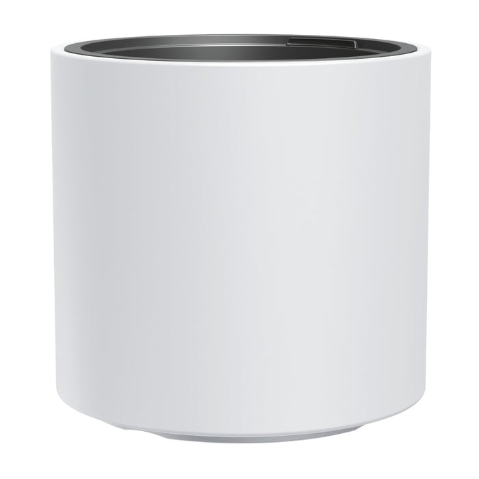 Prosperplast flowerpot, with insert, frost resistant, height 45cm, white, Heos