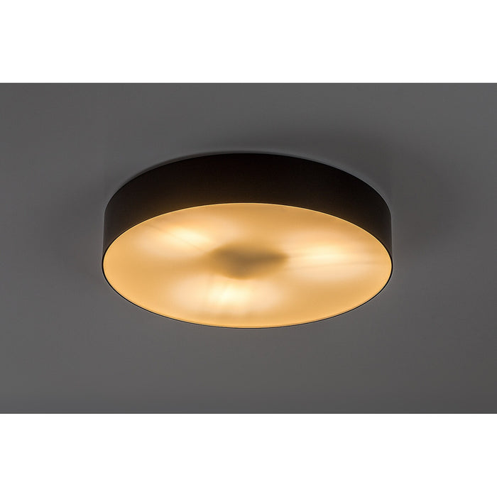 Rabalix Dolen Light Fixture, Black, 3x E27, max 9W, IP43, 75066