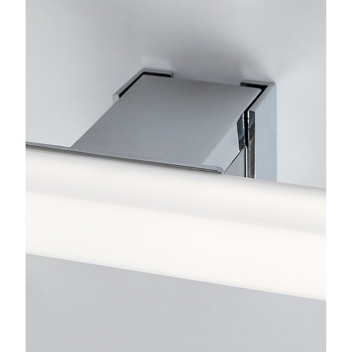 Rabalux bathroom light, 9W, natural white 4000K, IP44, chrome, Oliro