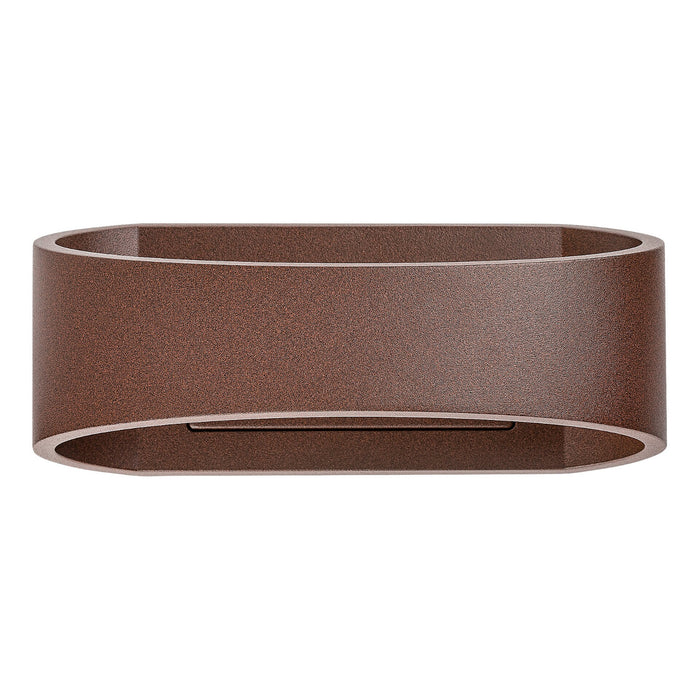 Rabalux Gerla Outdoor Wall Sconce, Brown, 9W LED, IP54, 3000 K, 77180