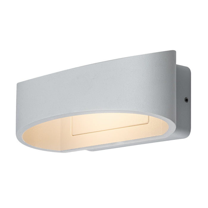 Rabalux Gerla Outdoor Wall Sconce, White, 9W LED, IP54, 3000 K, 77178