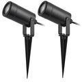 Rabalux Krobia Floor Lamp, IP65, black, GU10 base, max 4W, 7814, 2 pieces