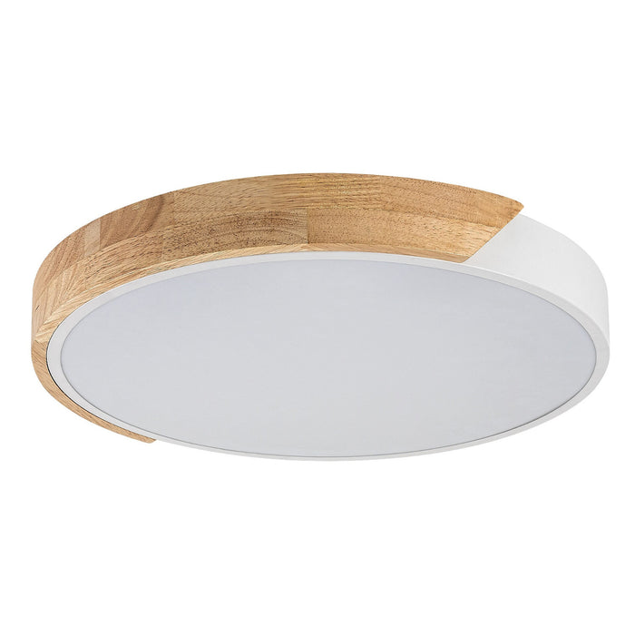 Rabalux Maple2 LED Ceiling Light, 24W, IP20, Matte White, 3000 K, 71417