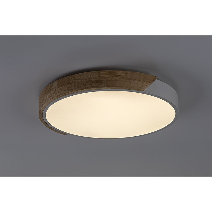 Rabalux Maple2 LED Ceiling Light, 24W, IP20, Matte White, 3000 K, 71417