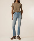 Rachael High Rise Mom Jean in Performance