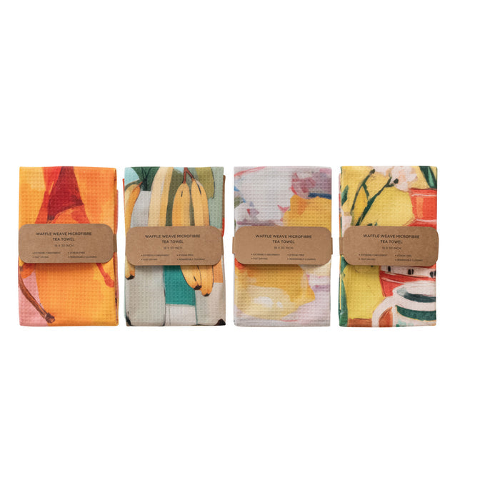 Recycled Microfiber Two-Sided Tea Towel