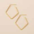 Refined Earring Collection - Orion Diamond Hoop in Gold