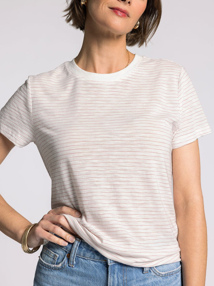 Sarah Tee in Ivory Rose