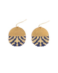 Savoy Drop Earrings in Blue