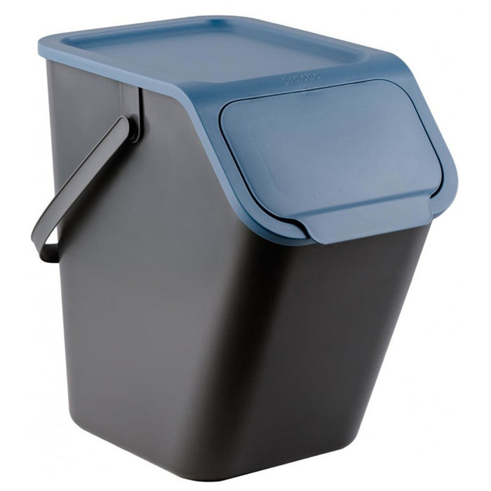 Set of 3 25-liter Practic Bini recycling bins + 5 charcoal filters