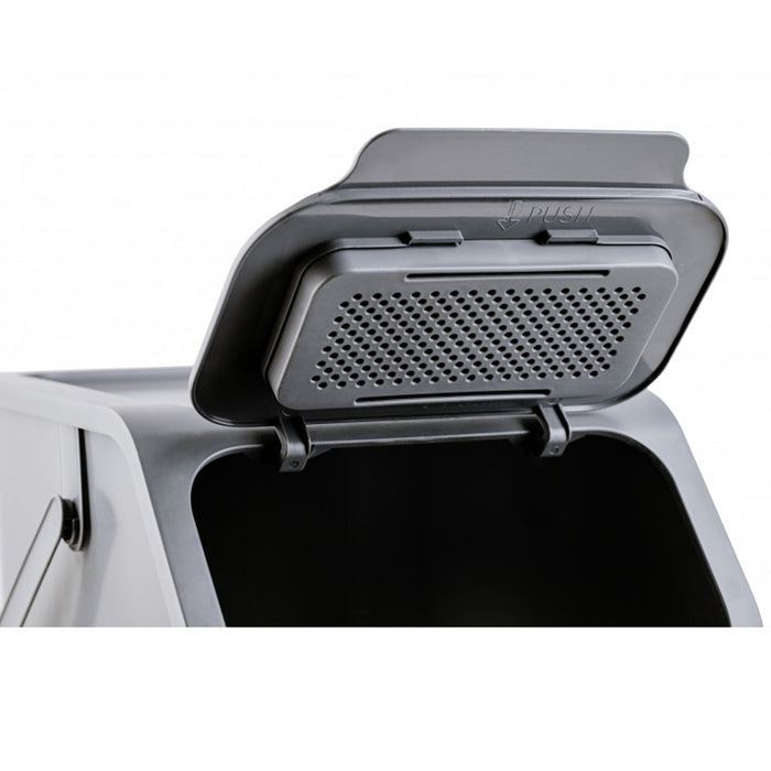Set of 3 25-liter Practic Bini recycling bins + 5 charcoal filters