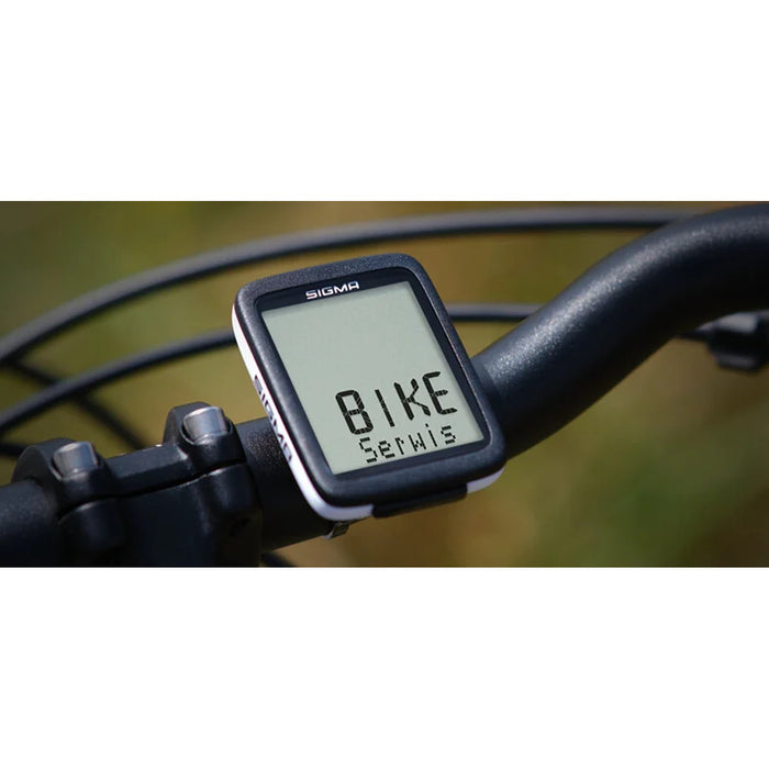 Sigma BC 10.0 WR bike computer, waterproof, weather-resistant, large and easy-to-read display, 10 functions