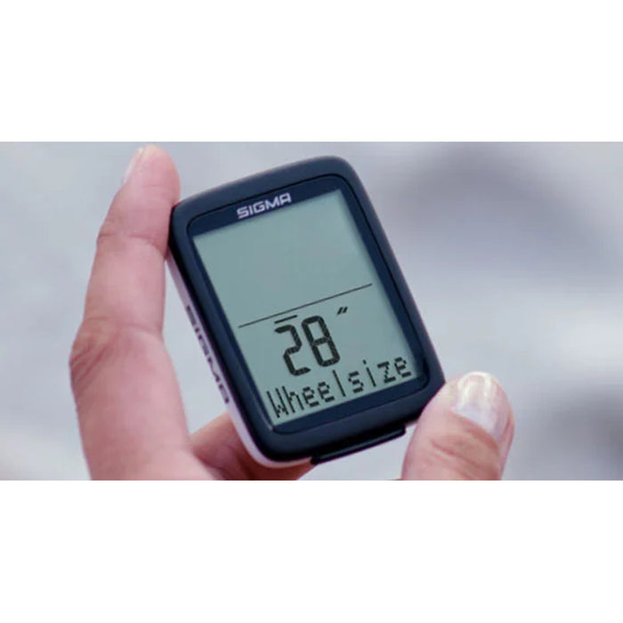 Sigma BC 10.0 WR bike computer, waterproof, weather-resistant, large and easy-to-read display, 10 functions