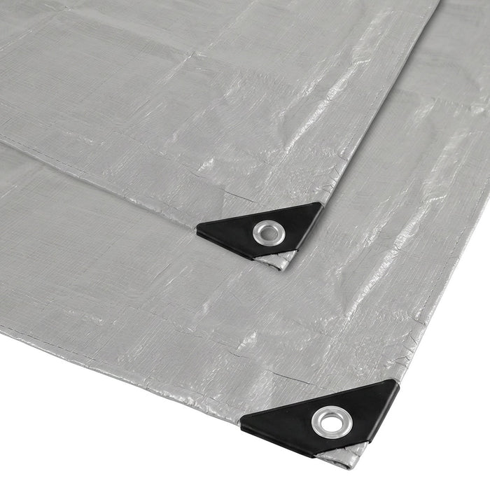 Silver Tarpaulin, 120g, 4x6m, VA0476, Waterproof, Vayox