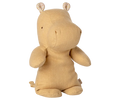 Small Hippo Safari Friend in Cream Yellow