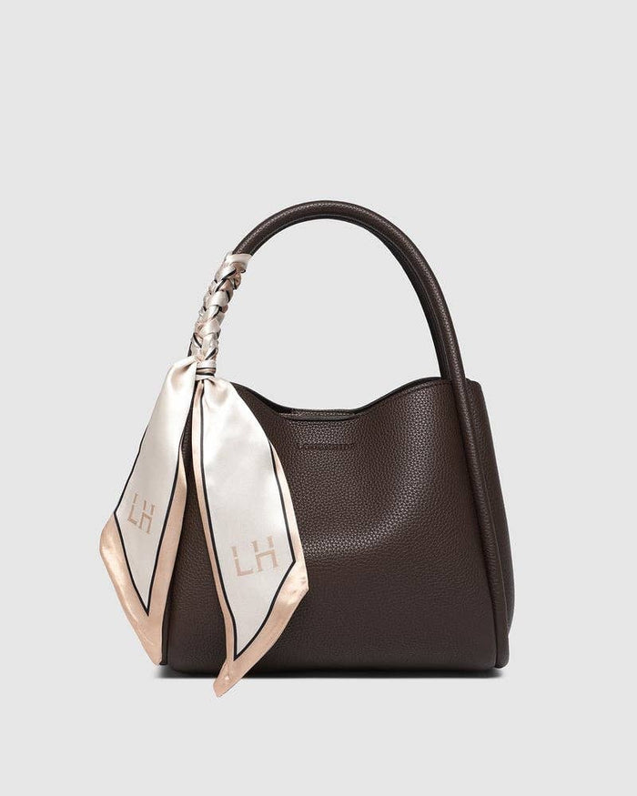 Steffie Mini Tote Bag in Chocolate