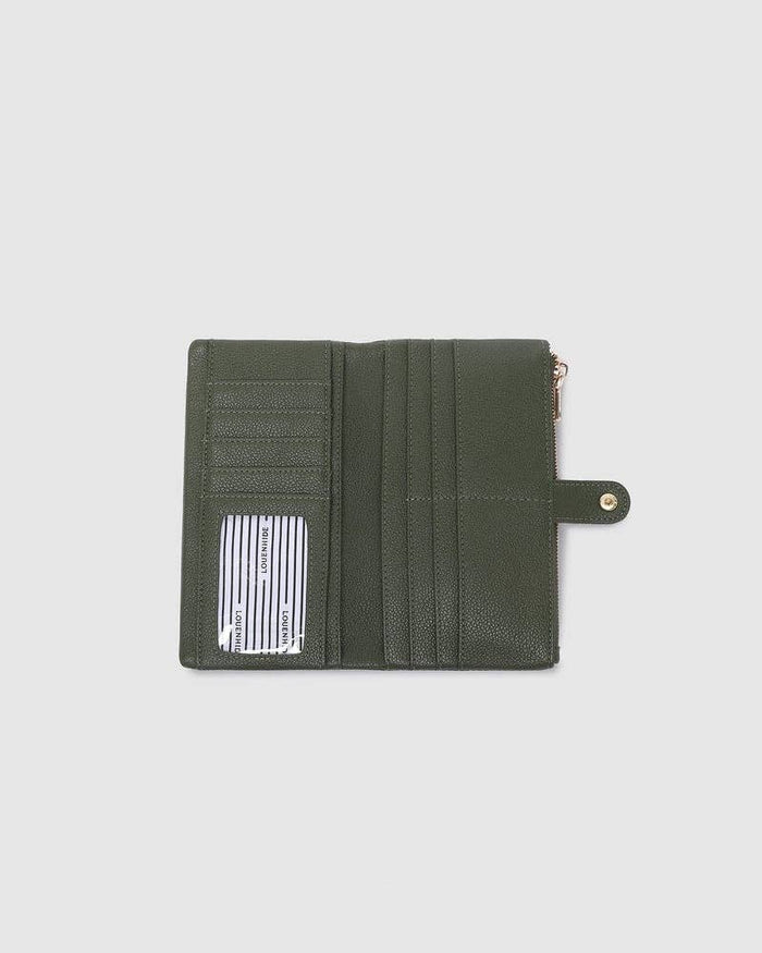 Stella Wallet in Olive
