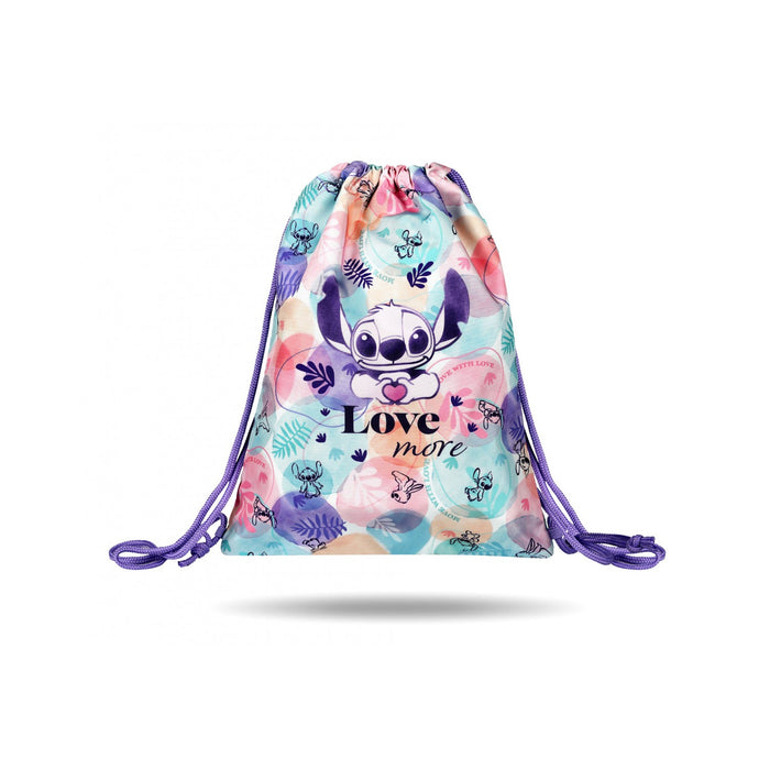 Stitch Coolpack School Set, Jerry 2-Compartment Backpack (15"), Jumper 3 Pencil Case, and a Sports Shoe Bag