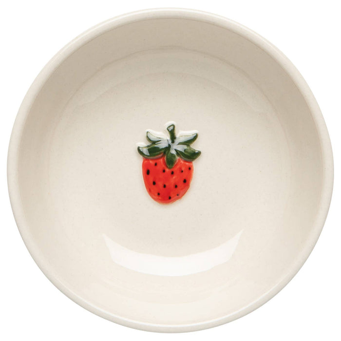 Strawberry Embossed Pinch Bowl (3")