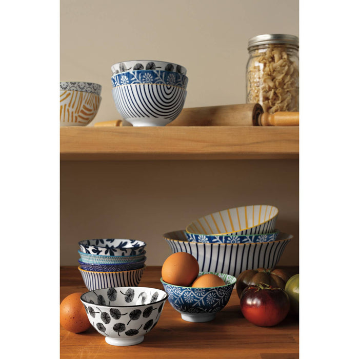 Sunburst Stamped Bowl - 6"