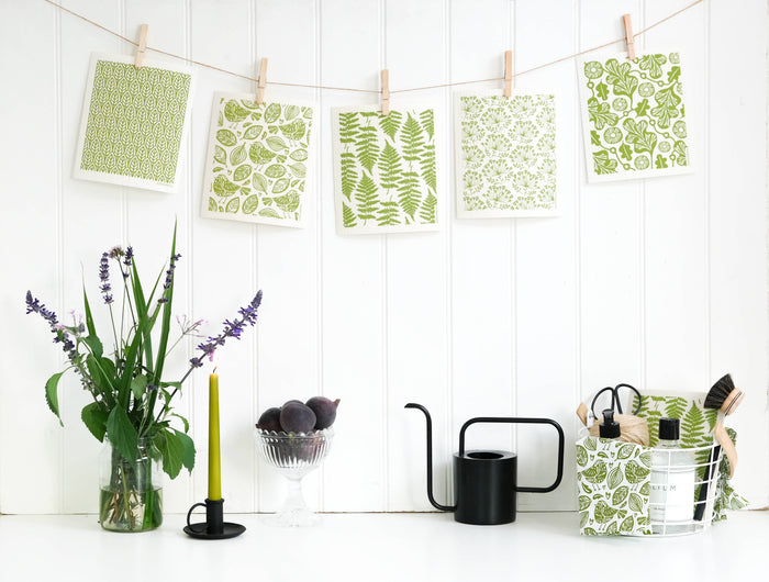 Swedish Dishcloth - Fern