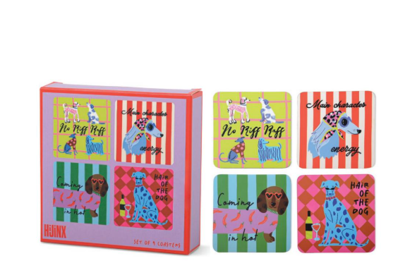 The Dog Lover Set of 4 Coasters