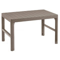 The Keter two-position garden table, resistant to damage and harmful weather conditions, Rattan Lyon