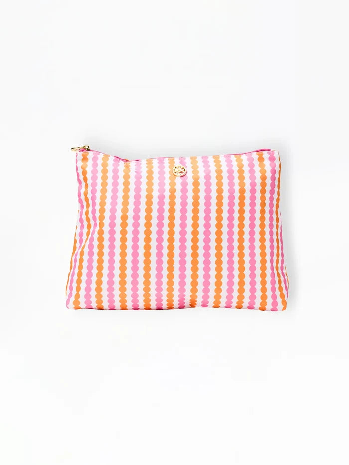 Travel Pouch in Sunstripe