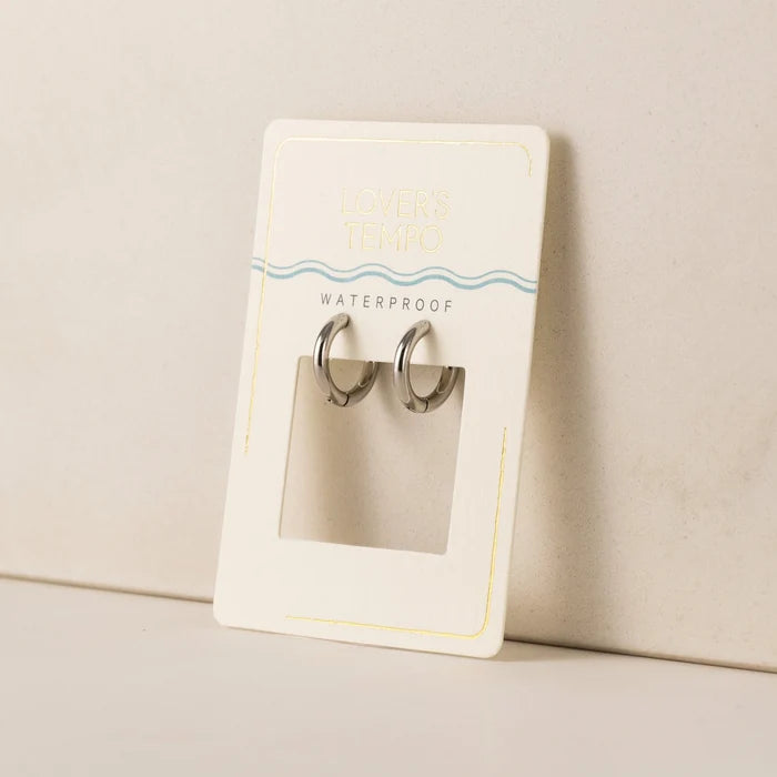 Tube Hoop Earrings