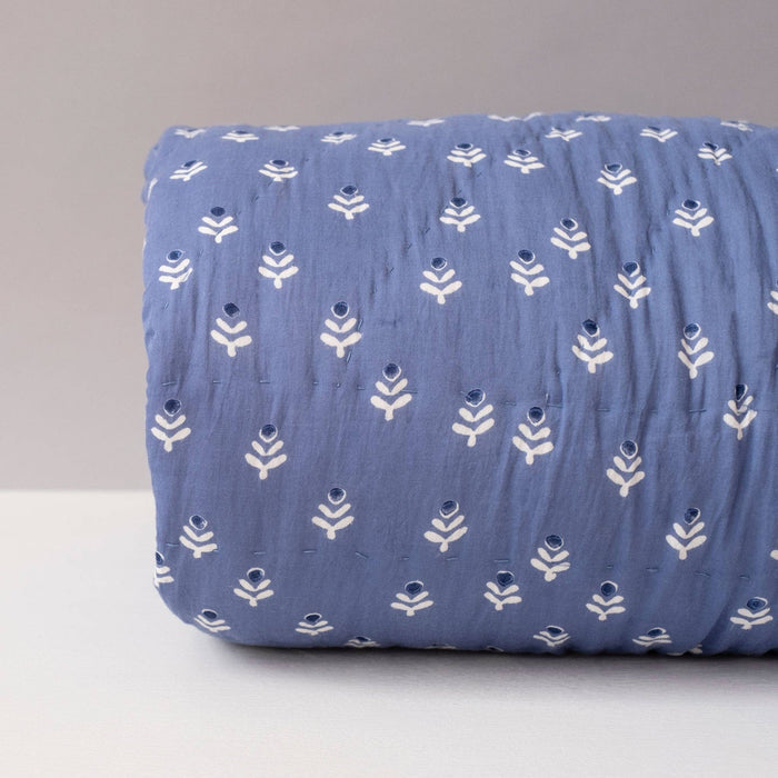 Tulip Blue Little Quilt