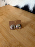Turquoise Concho Studs