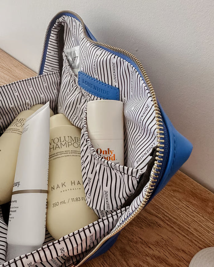 Vanessa Cosmetic Bag in Royal Blue