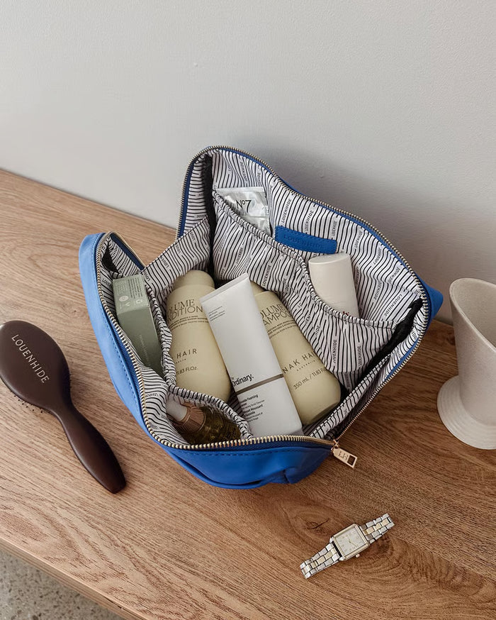 Vanessa Cosmetic Bag in Royal Blue