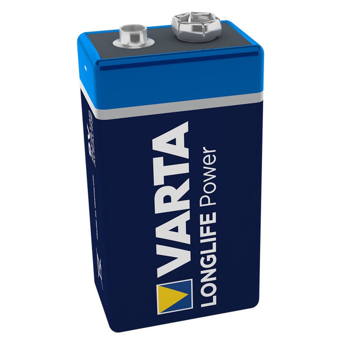 Varta Longlife Power 9V alkaline battery, high quality