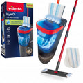 Vileda H2prO flat mop, 100% clean/dirty water separation, two reservoirs, microfiber pad, 360° tip, 175774