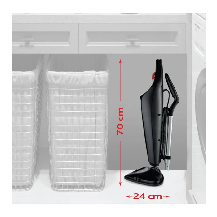 Vileda Steam Plus Compact steam mop, 1550 W, 400 ml tank capacity, 2 refills,
