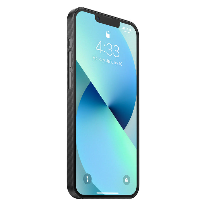 VPA103-iPhone 12/13 Phone Case- Genuine Carbon Fiber